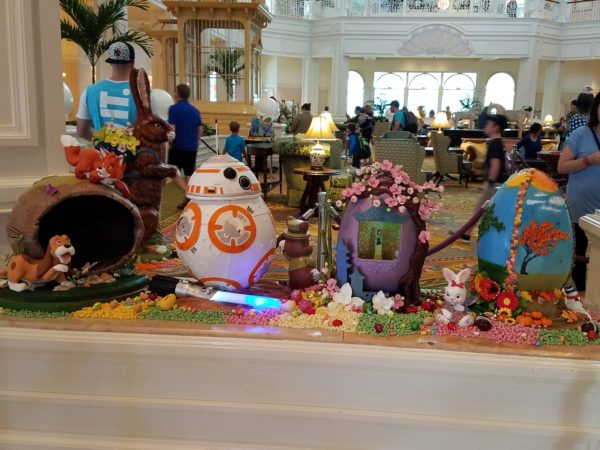 The Grand Floridian's Sixth Annual Easter Egg Display Available For Viewing Now