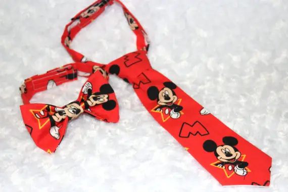 Adorable Disney Bow Ties and Neck Ties for Your Little One