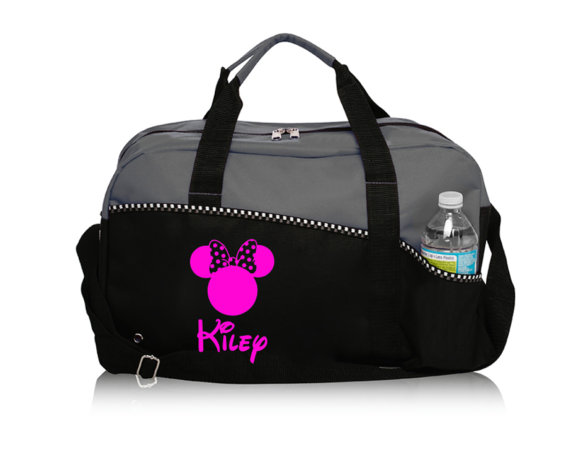 Travel in Style with this Personalized Disney Inspired Duffel Bag