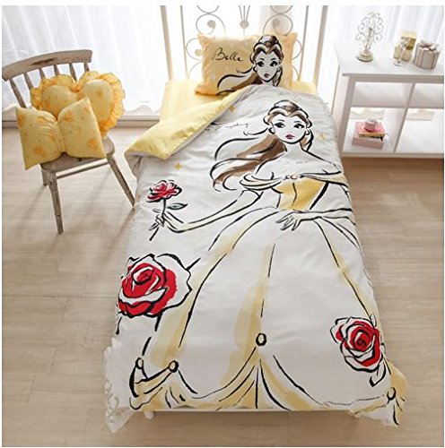 Belle Inspired Water Color Duvet Set for a Beautiful Princess Room
