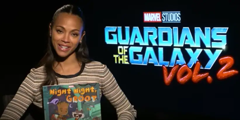 “Guardians Of The Galaxy’s” Zoe Saldana Reads D23 A Bedtime Story