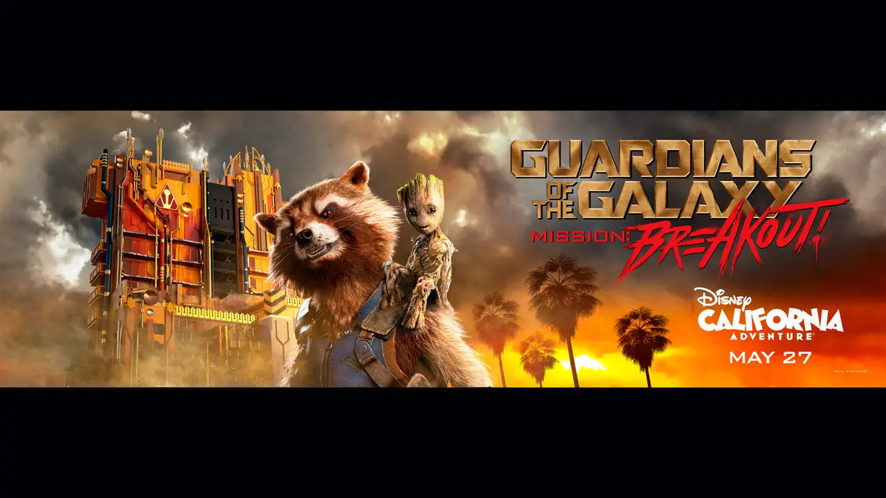 More Details on California Adventure’s Guardians of the Galaxy: Mission Breakout!