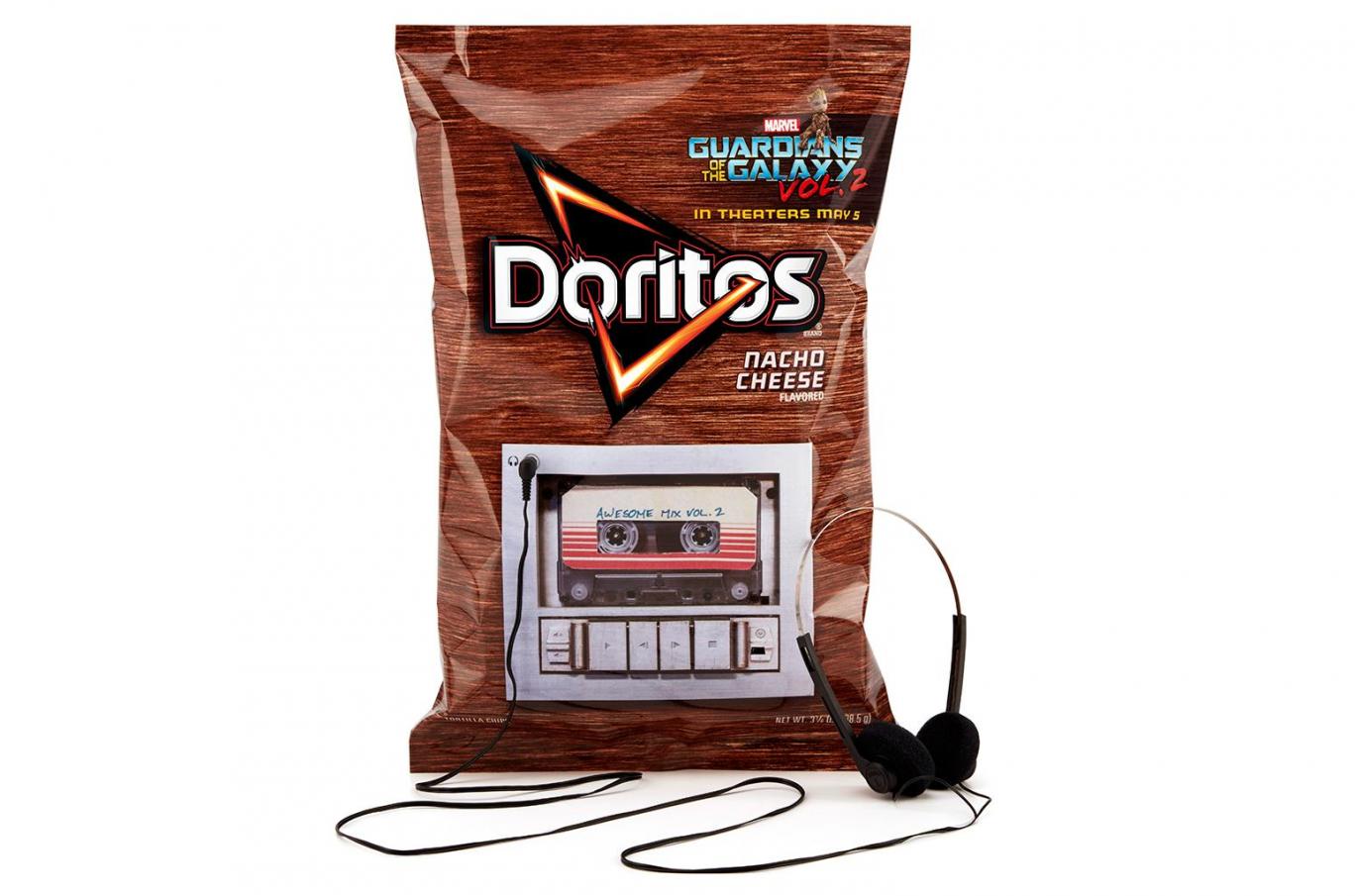“Guardians Of The Galaxy Vol. 2” And Doritos Have Teamed Up For this awesome chip bag!