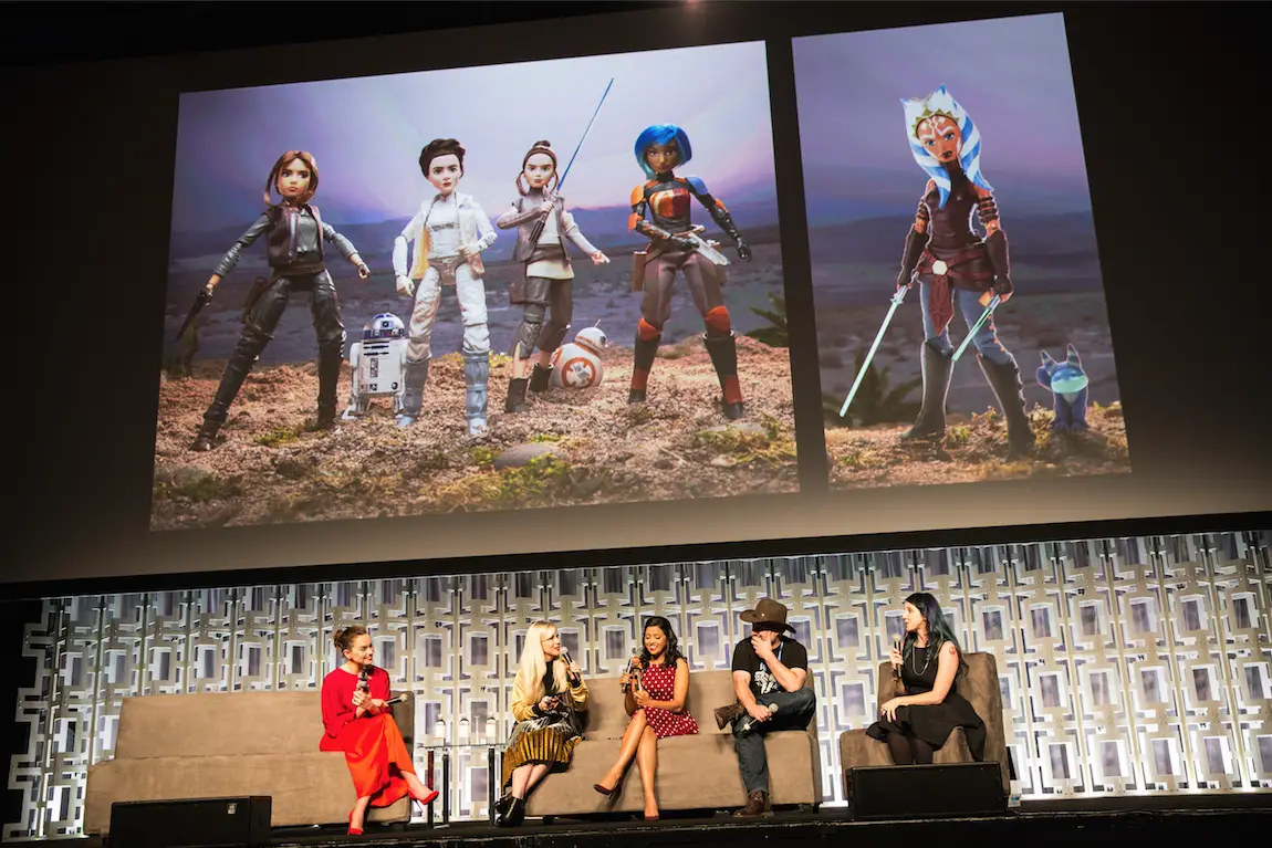 Heroines Of Star Wars + Forces Of Destiny Panel Photos!