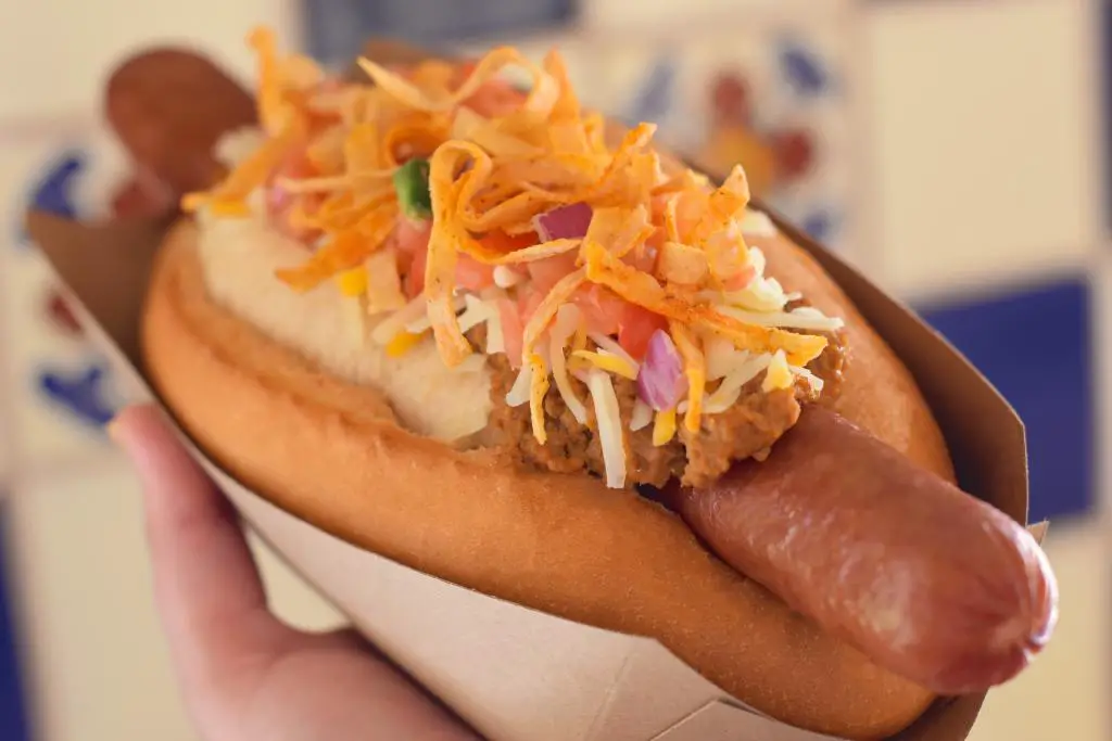 “Taco Dog” at Casey’s Corner in Magic Kingdom Available All Month Long