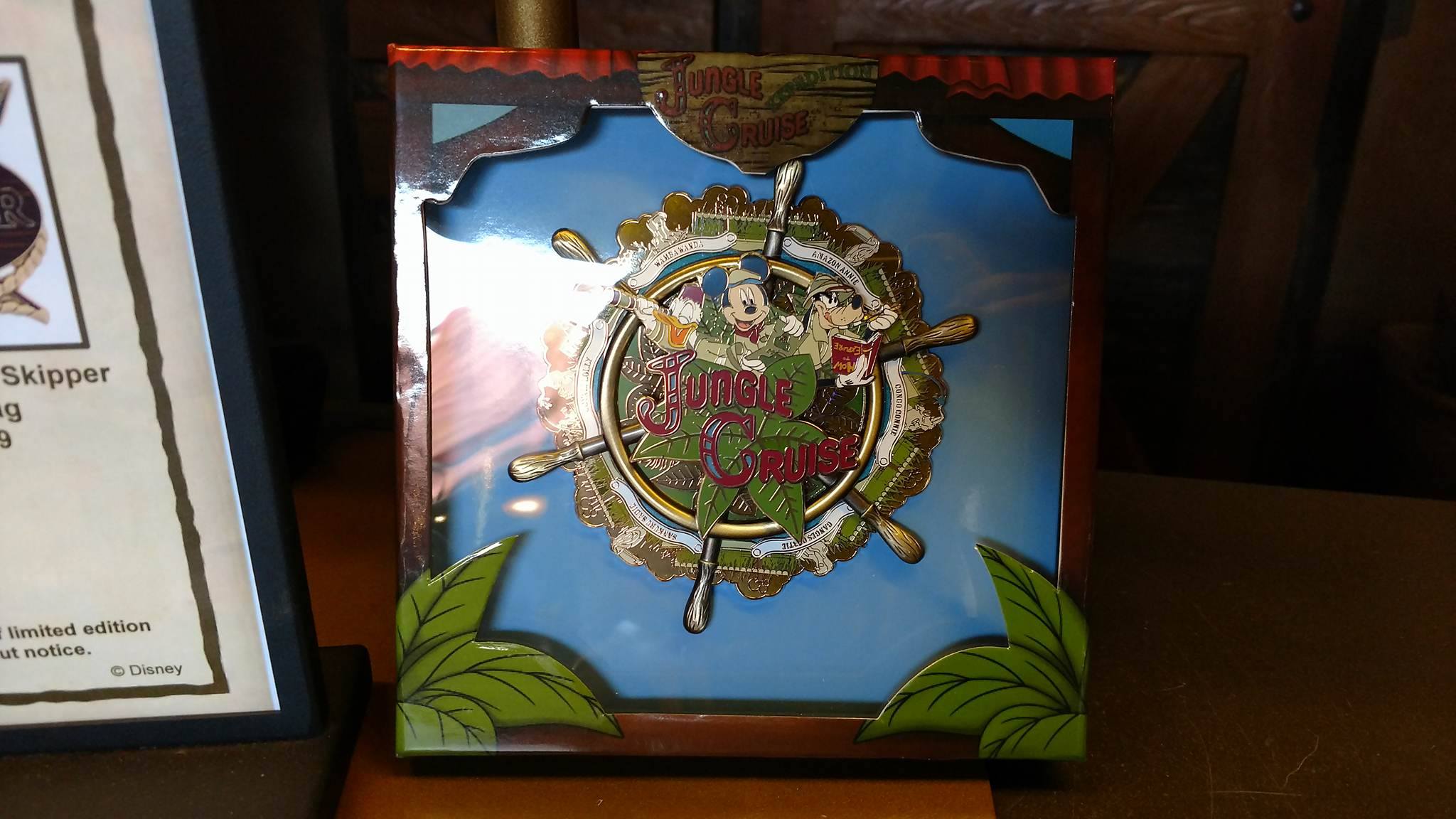 Limited Edition Jungle Cruise 45th Anniversary Pins Now Available at Magic Kingdom