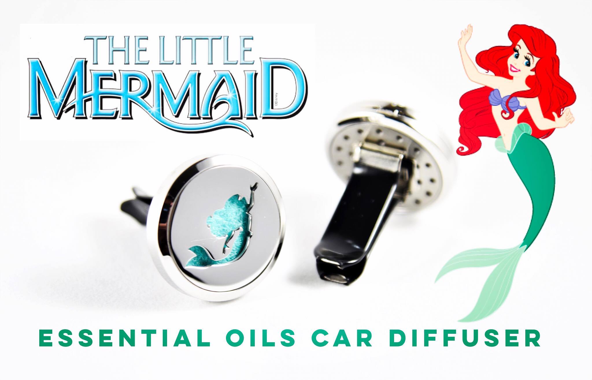 The Little Mermaid Essential Oil Car Air Freshener