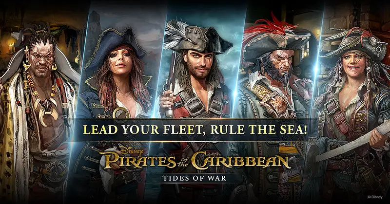 Pirates of the Caribbean: Tides of War Mobile Game Available Now