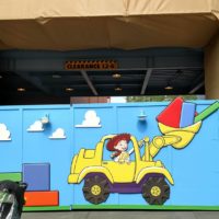 Toy Story Land Construction in Hollywood Studios Showing Progress