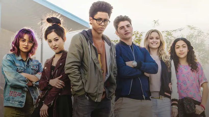 Marvel’s “Runaways” On Hulu  Premieres Its First Cast Photo