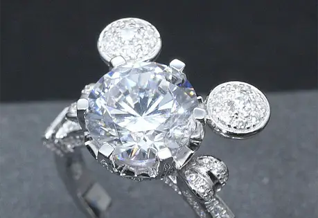 Wow! A Stunning Mickey Mouse Engagement Ring