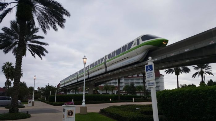 Lime Monorail has returned to service at Walt Disney World