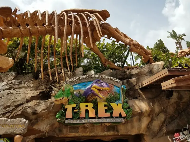 New Menu Items at T-Rex in Disney Springs