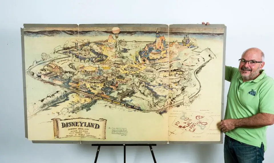 Walt Disney’s Original Disneyland Map Sold At Auction To Unknown Buyer
