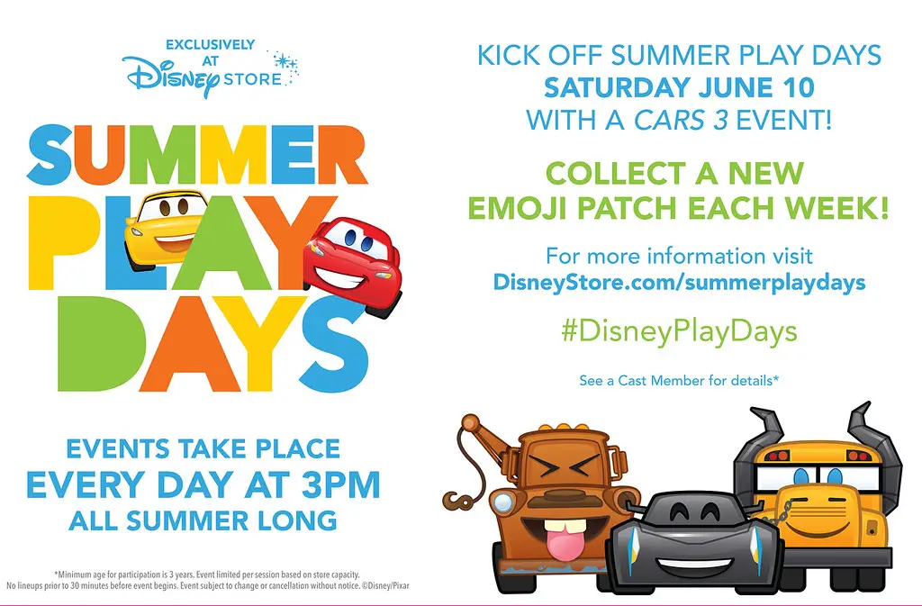 Disney Stores, Nationwide, Kick Off ‘Summer Play Days’ Series