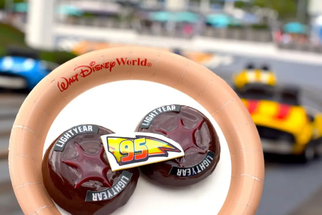 Lightning McQueen Inspired Doughnut Wheels Now At Magic Kingdom For A Limited Time