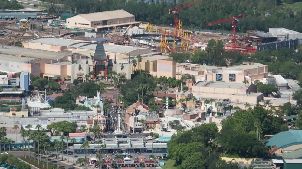 Star Wars Land and Toy Story Land – Aerial Photo Construction Updates