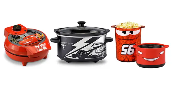New Lightning McQueen Kitchen Appliances from the Disney Store