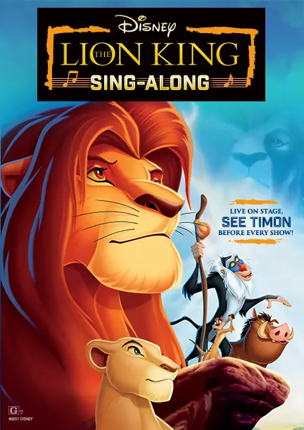 The El Capitan Theatre Will Be Presenting “The Lion King Sing-Along” With Live Appearance By Timon