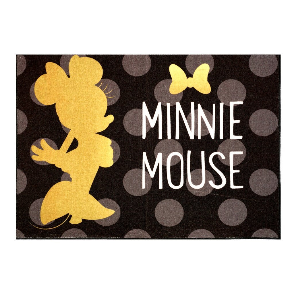 This Minnie Mouse Area Rug is a Gold Star Room Accent