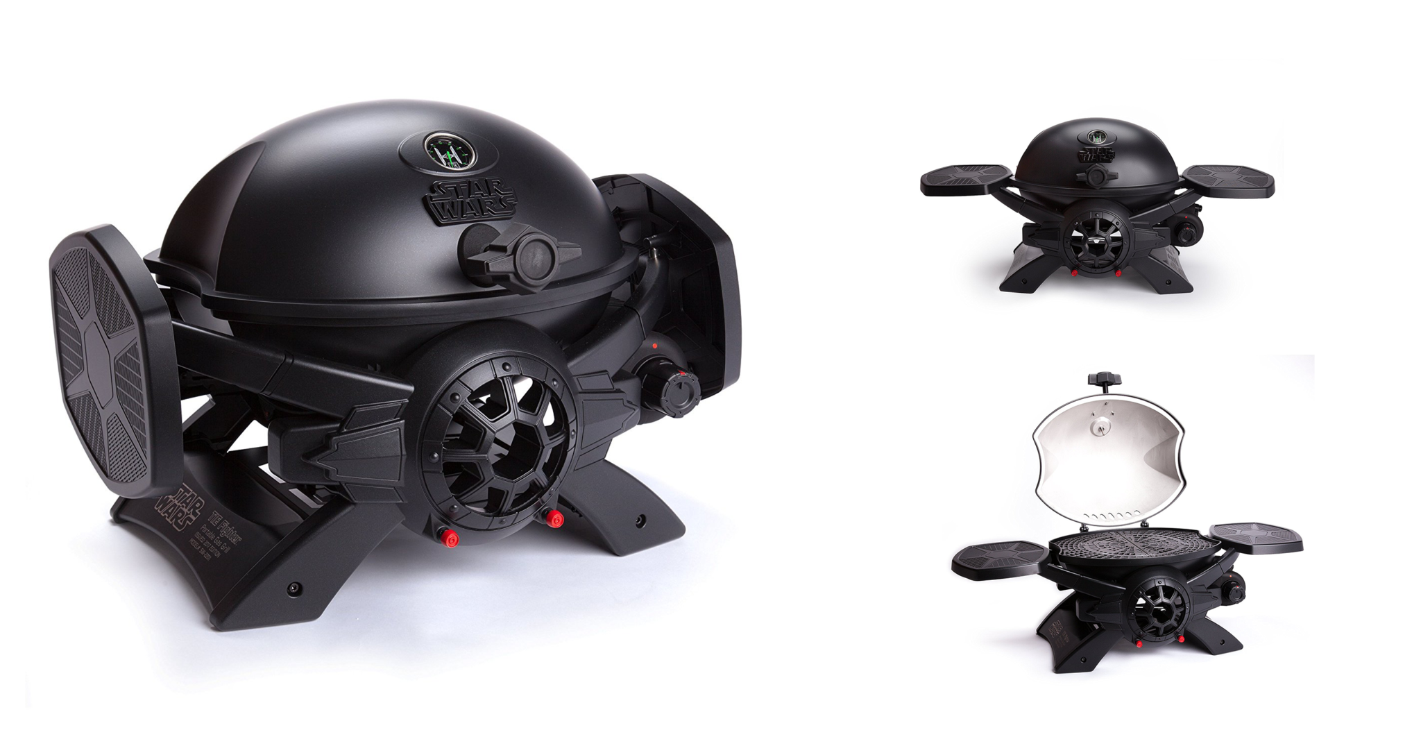 Cook with the Dark Side Using The Star Wars TIE Fighter Gas Grill