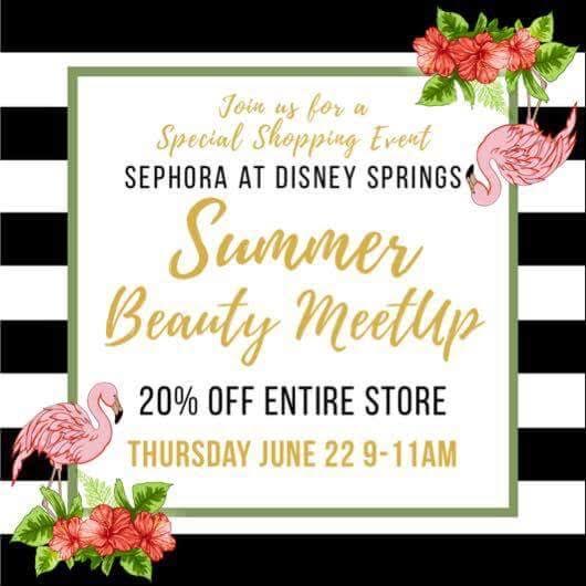 Sephora in Disney Springs Hosts Summer Beauty Meet Up