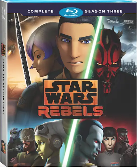 Star Wars Rebels: Season 3 Coming to Blu-ray and DVD August 29