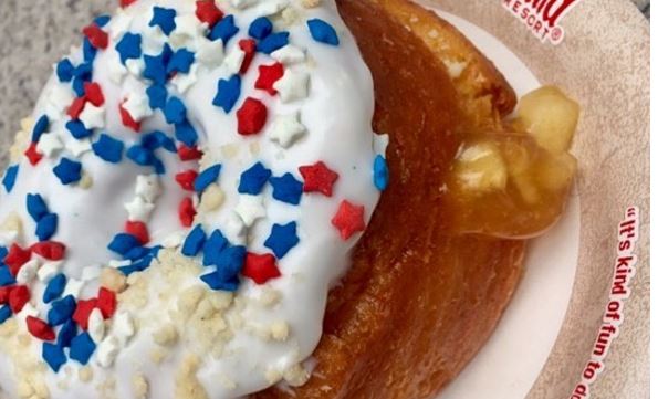 Celebrate America and the 4th of July at Disneyland With the “All American Donut”