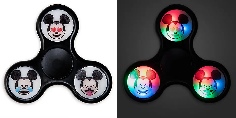 The Mickey Mouse Light-Up Fidget Spinner is Available at the Disney Store Online!