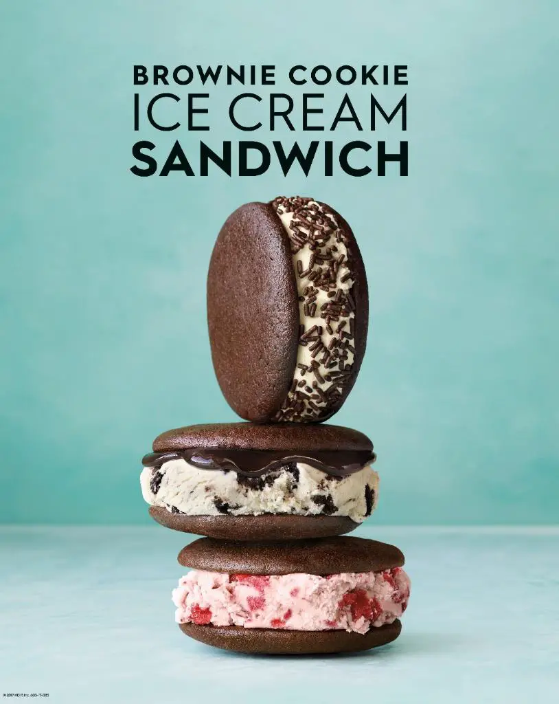 Cool Off This Summer with a DIY Brownie Cookie Ice Cream Sandwich from Haagen-Dazs in Disney Springs