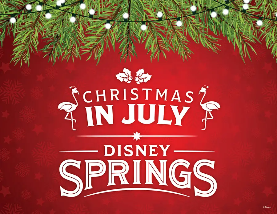Christmas in July Comes to Disney Springs