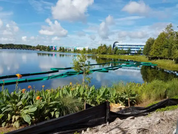 Photo & Video Tour "Disney Skyliner" Gondola System Construction Begins Along Hourglass Lake