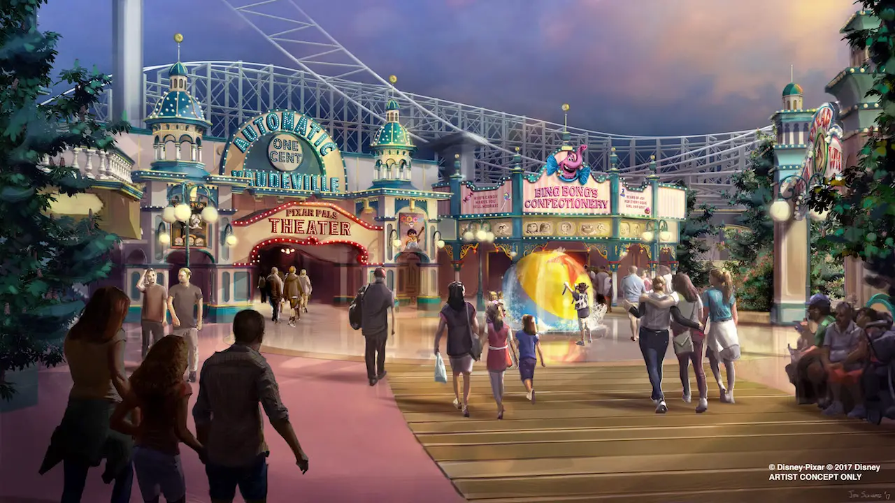 Disneyland Resort’s Paradise Pier to Be Revamped as Pixar Pier in 2018
