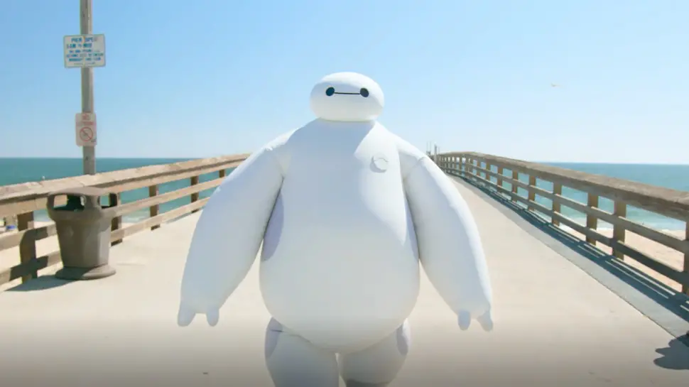Newest Disney ‘IRL’ Brings Baymax to the Beach!
