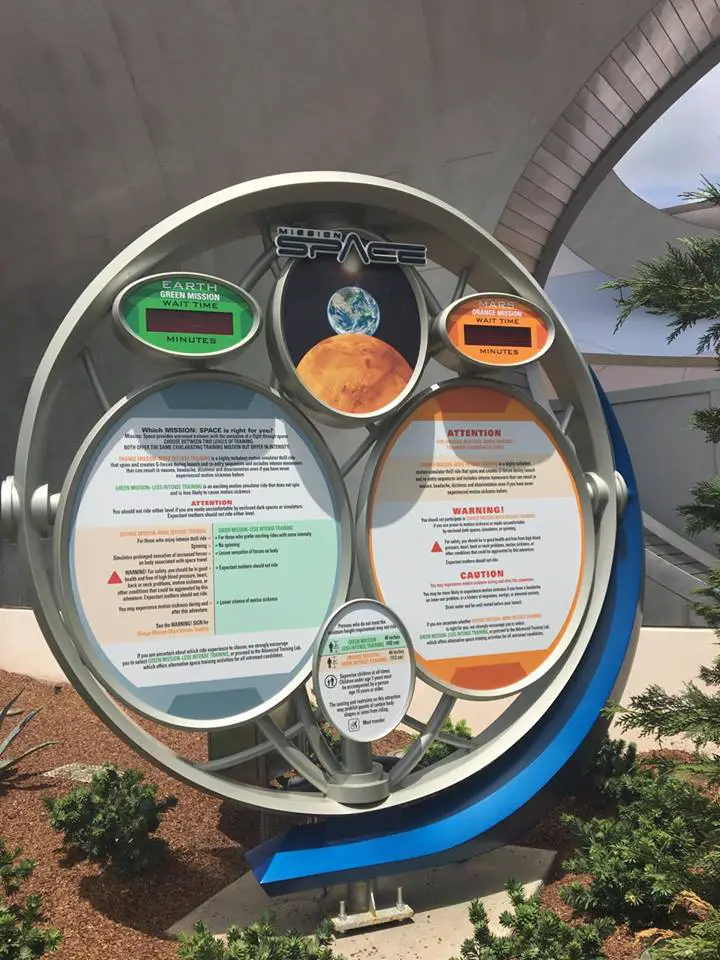 New Sign for New Missions Installed at Mission: Space