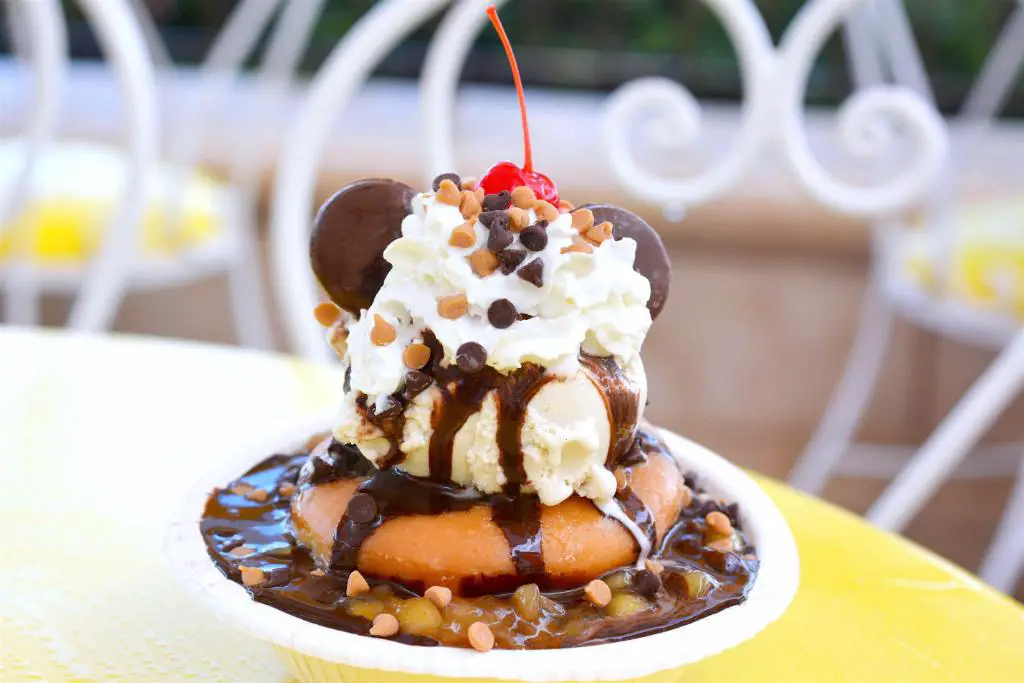 Doughnut Sundae at the Plaza Ice Cream Parlor Will Delight Any Sweet Tooth
