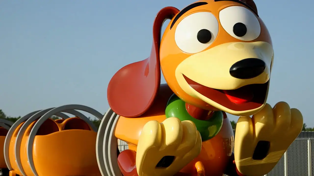See the Slinky Dog Dash Coaster Coming to Hollywood Studios’ Toy Story Land in Action!