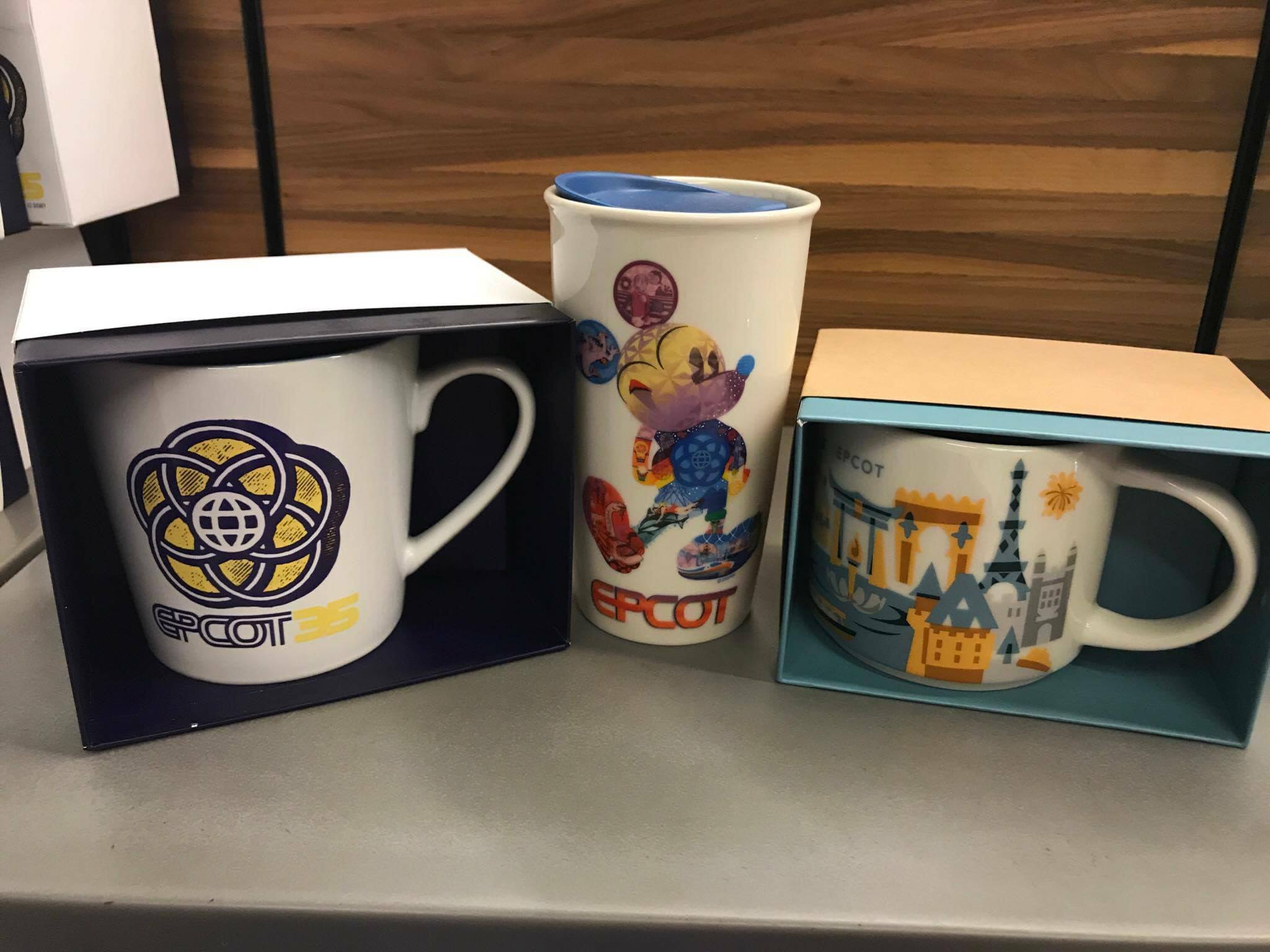 New "You Are Here" Starbucks Mug at EPCOT Chip and Company