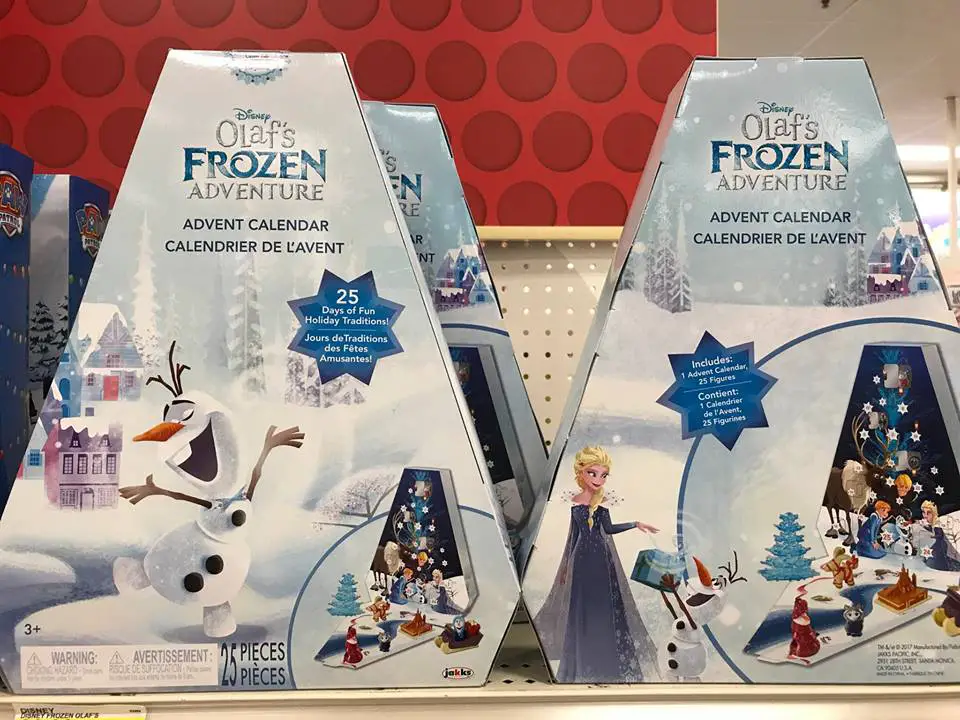 Celebrate with Olaf with the Frozen Advent Calendar Chip and Company