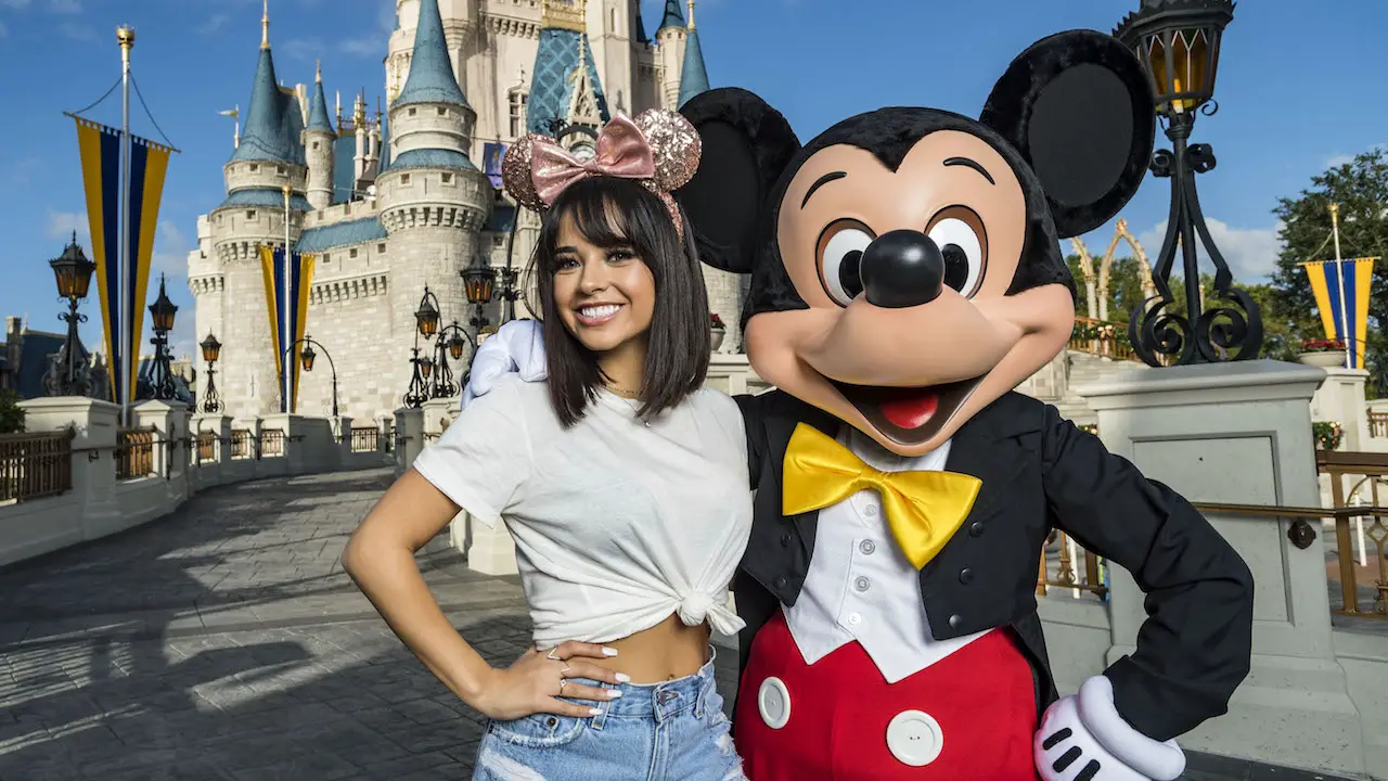 Becky G Takes Her First Trip To Walt Disney World Chip And Company