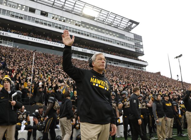 University of Iowa Honored With Coveted Disney Spirit Award for Heartfelt Kinnick Wave
