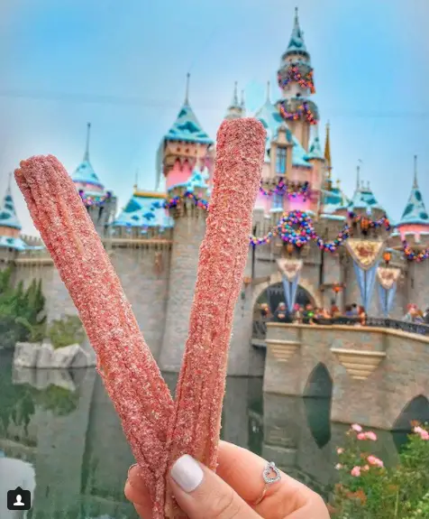 This Secret Menu Peppermint Churro At Disneyland Is Perfect For The Holiday Season