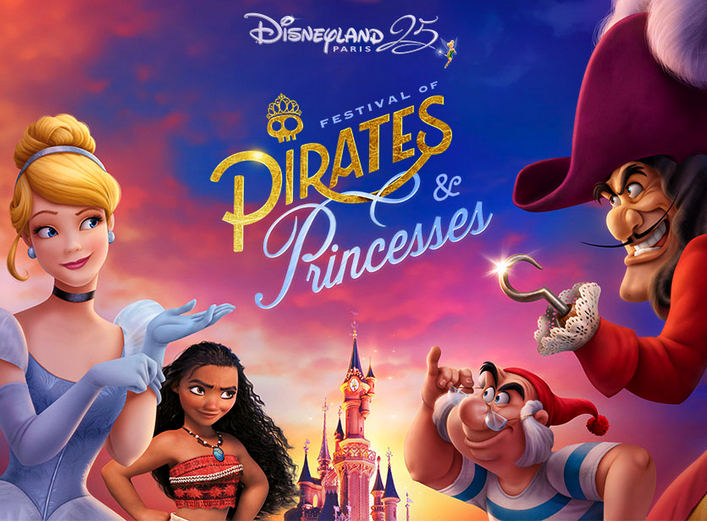 Disneyland Paris Presents “Festival of Pirates and Princesses”