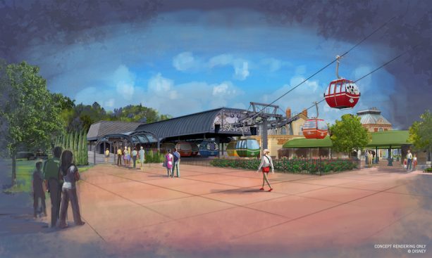 More Photos and Details for Disney World’s New Disney Skyliner Released