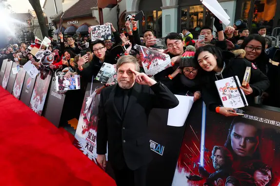 Star Wars: The Last Jedi Premiere in China