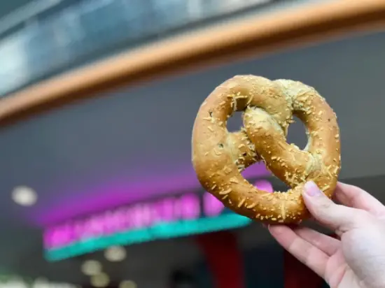 Launch Over to Magic Kingdom’s Lunching Pad for a Spicy Pepper Pretzel