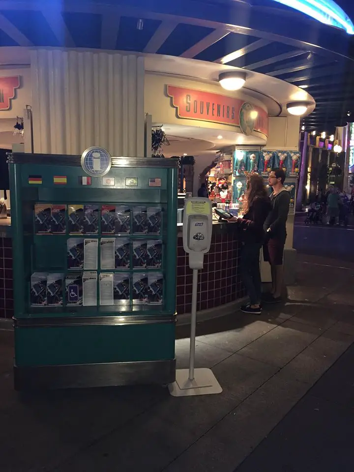 Hand Sanitizing Stations Have Popped Up at Walt Disney World
