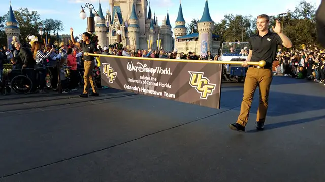 UCF Knights Celebrate Perfect Season with Parade Down Main Street U.S.A.