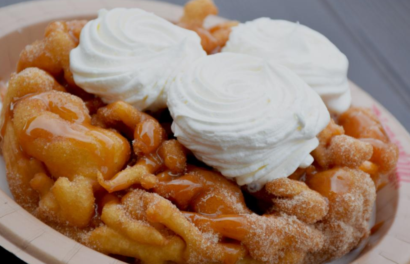 Delicious Disneyland's Churro Funnel Cake Recipe! Chip and Company