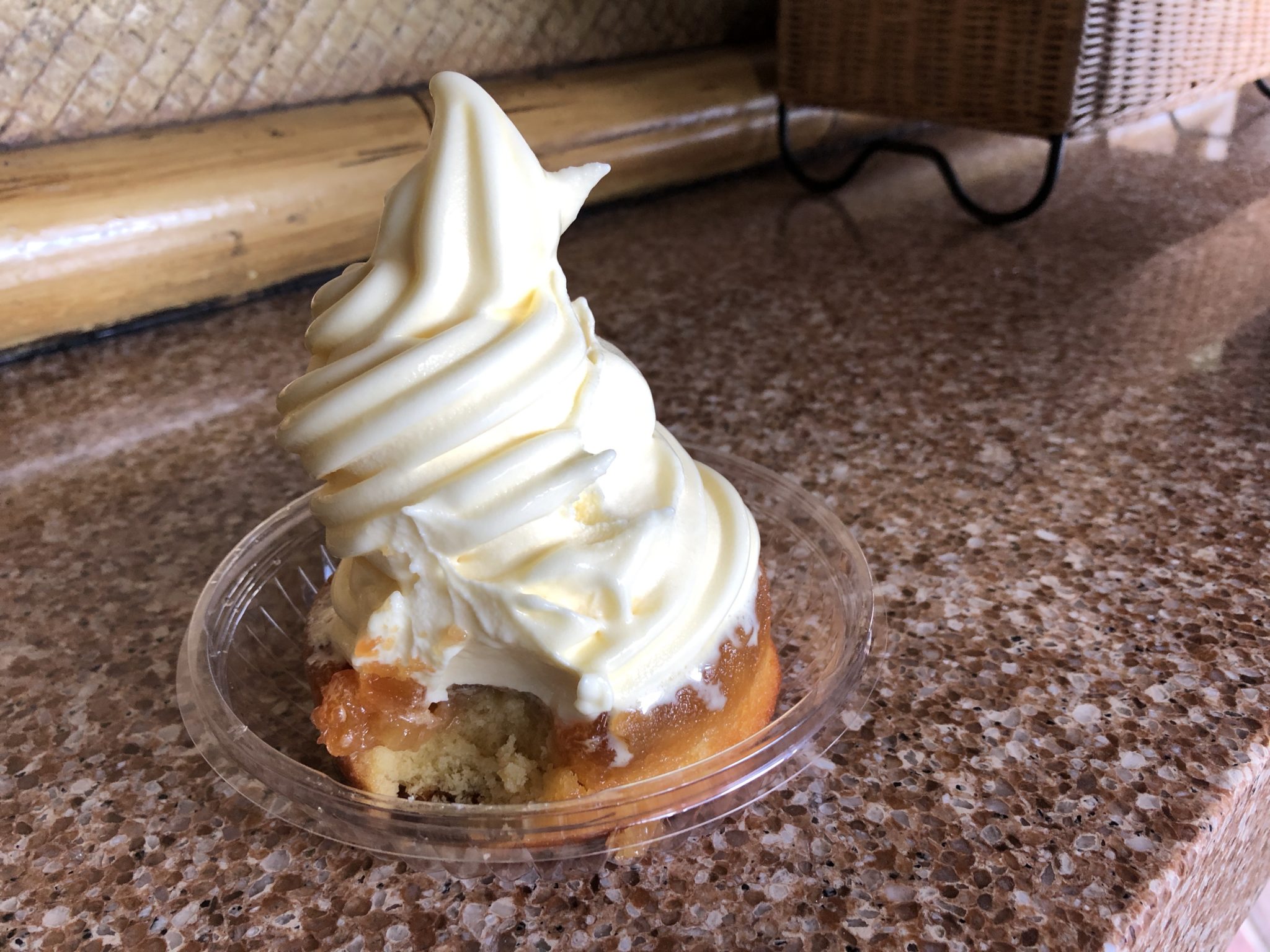 REVIEW Dole Whip Topped Pineapple Upside Down Cake at Aloha Isle in